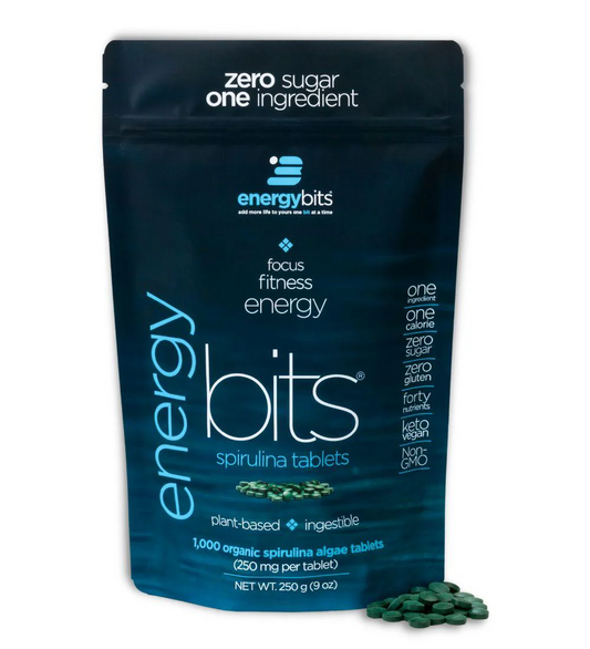 ENERGYbits® Spirulina | Pacote Grande